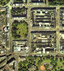 Detail from an aerial photograph of Edinburgh  -  XYZ Digital Map Co, 2001  -  First New Town, west section