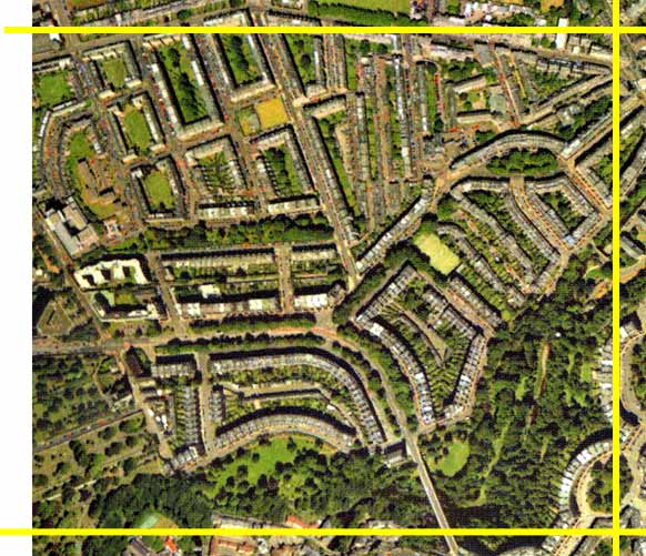 Aerial View of Edinburgh  -  2001  -  Section E