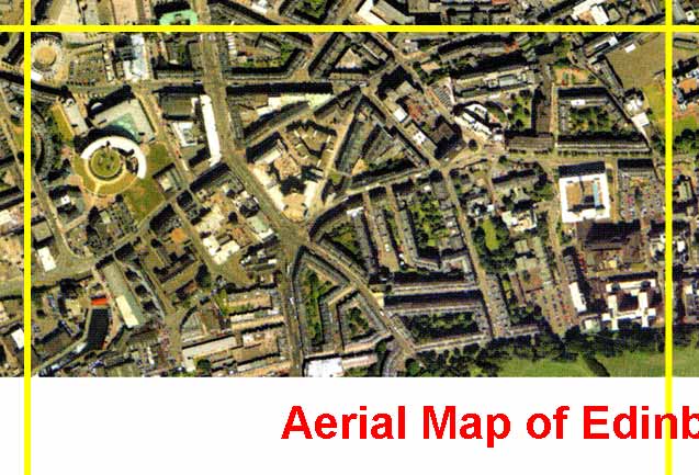 Aerial View of Edinburgh  -  2001  -  Section N