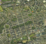 Aerial View of Edinburgh New Town  -  2001