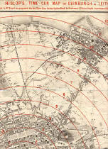Edinburgh Time-Gun Map  -  1861  -  Section 2