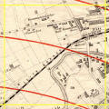 Edinburgh Time Gun Map  -  1861  -  Section F