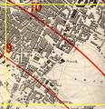 Edinburgh Time Gun Map  -  1861  -  Section H