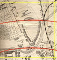 Edinburgh Time Gun Map  -  1861 -  Section I