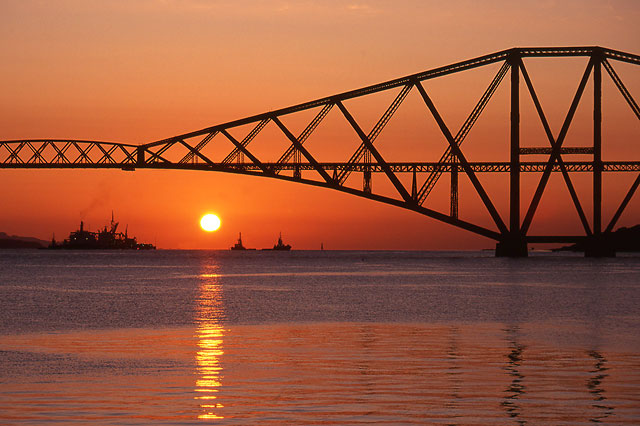 The Forth Rail Bridge  -  Sunrise 2