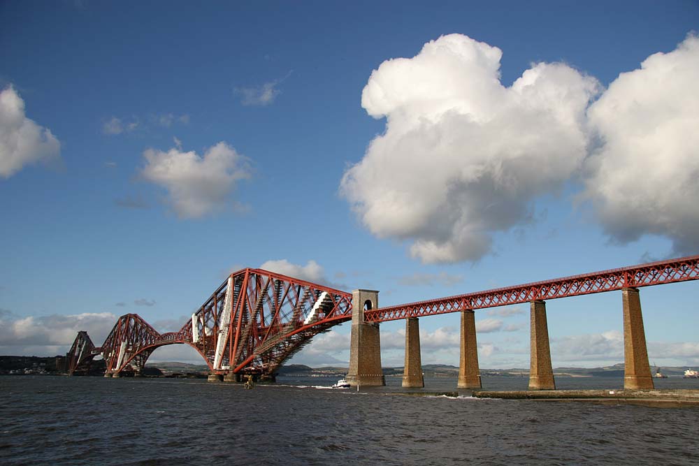 Cloud over the Forth Rail Bridge  -  23 September 2005