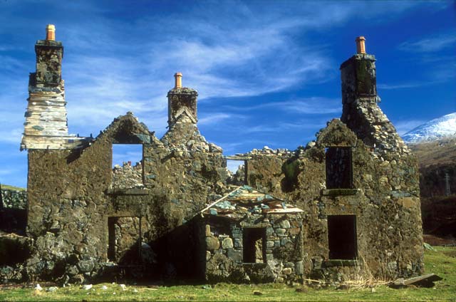 Abandoned House  -  in the Scottish Highlands