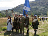 Scottish Highland Games  -  Glenfinnan  -  20 August 2005  -  Group with Roy Hattersley