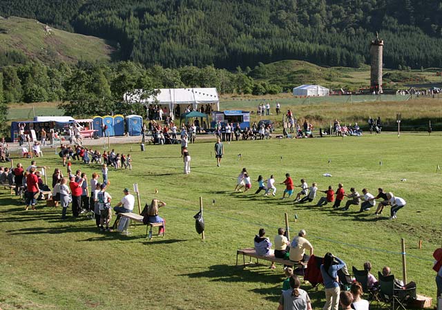Scottish Highland Games  -  Glenfinnan  -  20 August 2005  -  Exhibition