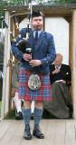 Scottish Highland Games  -  Pitlochry  -  10 September 2005  -   Piper