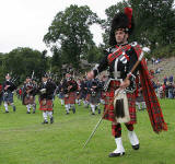 Scottish Highland Games  -  Pitlochry  -  10 September 2005  -   Pipe Band
