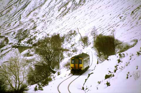 West Highland Railway  -  South of Bridge of Orchy