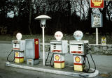 Shell petrol station in the Scottish Highlands
