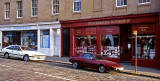 Shops and Cars at 26 + 28-29 North West Circus Place, Stockbridge, Edinburgh