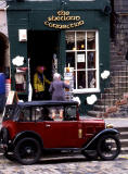 Shop and Car at 491 Lawnmarket, Old Town, Edinburgh