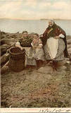 Post card  -  Three generations of Newhaven Fishwives  -  George Washington Wilson