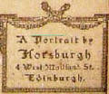 John A Horsburgh  -  Name and Address stamp on a photograph