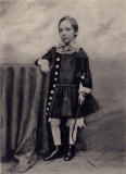 Photograph by John Moffat of Robert Louis Stevenson aged 7