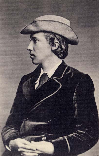 Photograph by Moffat  -  Robert Louis Stevenson, aged 15