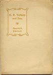 E R Yerbury & Son  -  Platinotype portrait in a folder  -  Folder closed
