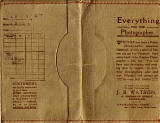 J B Watson  -  Developing and Printing wallet, 1924  -  Inside