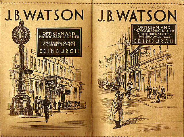 J B Watson  -  Developing and Printing wallet, 1937  -  Outside