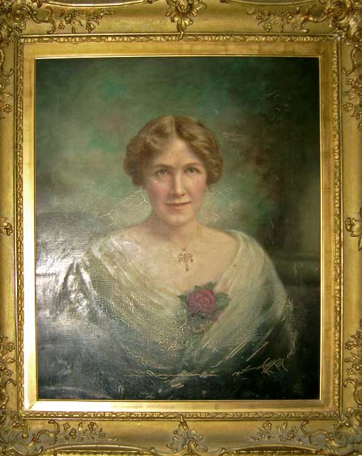 Painting by J  Horsburgh  -  Alice Alexander, probably 1906