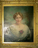 Painting by J  Horsburgh  -  Alice Alexander, probably 1906r