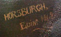 Inscription on a painting by Horsburgh  -  Which Horsburgh