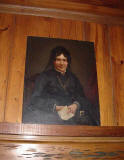 Oil Painting by Horsburgh of a  Lady in Black