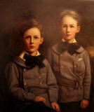 Painting by Horsburgh, 1901 -  two of the uncles of the owner of the painting.