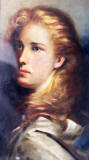 Watercolour Painting of Kate Field, wife of JCH Balmain