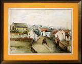 A painting of Restalrig by a painter with initials TH  -  Who was he?