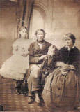 John Clunie Morison with his wife and daughters.  His elder daughter married the Edinburgh professional photographer, Richard Stuart Brown