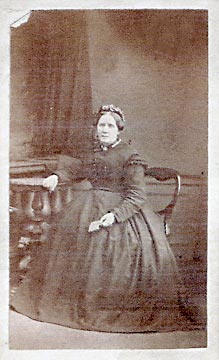The wife of John Clunie Morrison  -  Her elder daughter married the Edinburgh professional photographer, Richard Stuart Brown