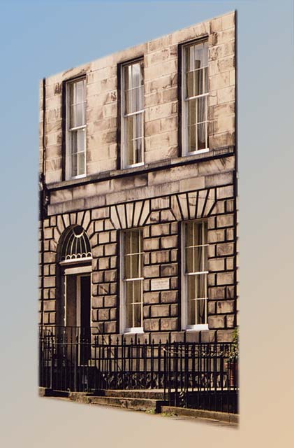 14 India Street  -  The birthplace of the Scottish Scientist, James Clerk Maxwell