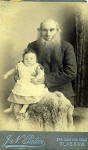 James Paton the photographer and his grandson, James Paton  -  photographed by John Naismith Paton