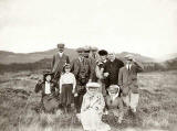 Photograph from the family of Horatio Ross  -  Group Portrait in the Scottish Highlands