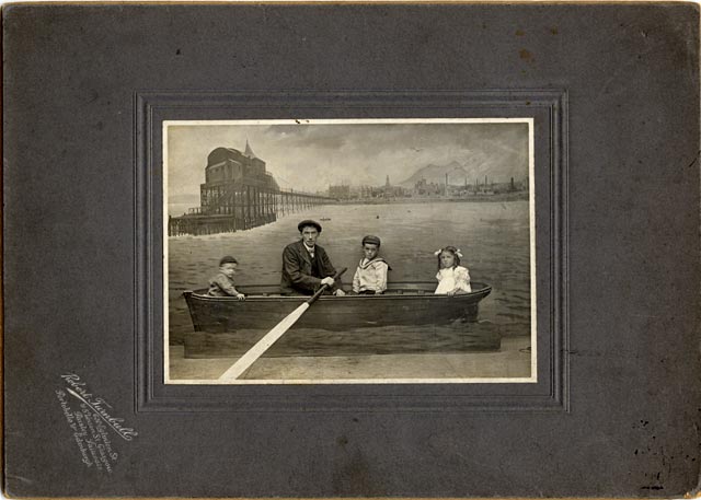 Photograph from Robert Turnbull's Studio  -  Four in a Boat