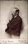 Ebenezer Turner - photograph in the style of a cabinet print by Arthur J Turner
