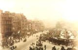 Photograph by an unidentified photographer  -  Waverley from the Scott Monument, 1890s