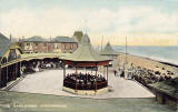 Postcard view in the Albany Series  -  Portobello Bandstand