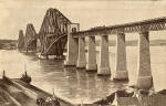 B & R Postcard  - The Forth Bridge