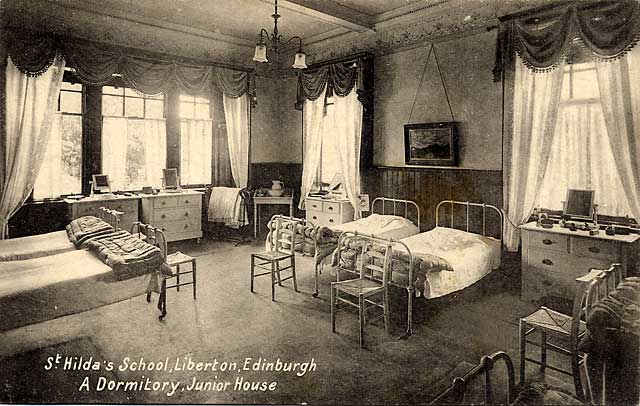 Postcard by PA Buchanan & Co  -  St Hilda's School, Liberton  -  Dining Room, Junior House