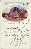 Postcard  -  Castle Series  -  Castle from Grassmarket
