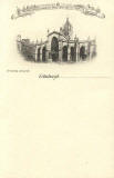 Postcard  -  Castle Series  -  St Giles Church