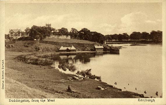 Postcard  -  Castle Series  -  Duddingston from the West