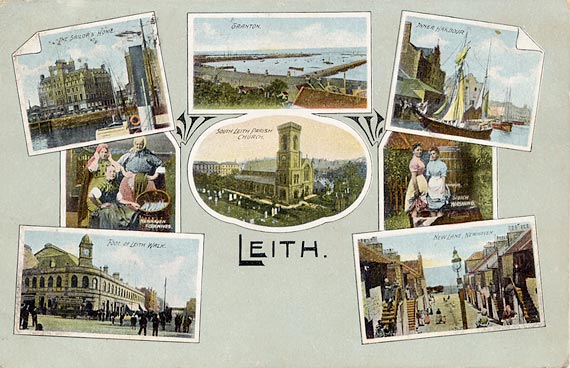 Hartmann Postcard  -  Miniature Series  -  Leith