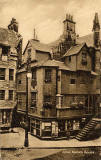 John Knox House in the Royal Mile, Edinburgh  -  Postcard  -  W J Hay