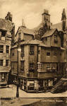 John Knox House in the Royal Mile  -  Postcard  -  W J Hay  -  'Knox series'
